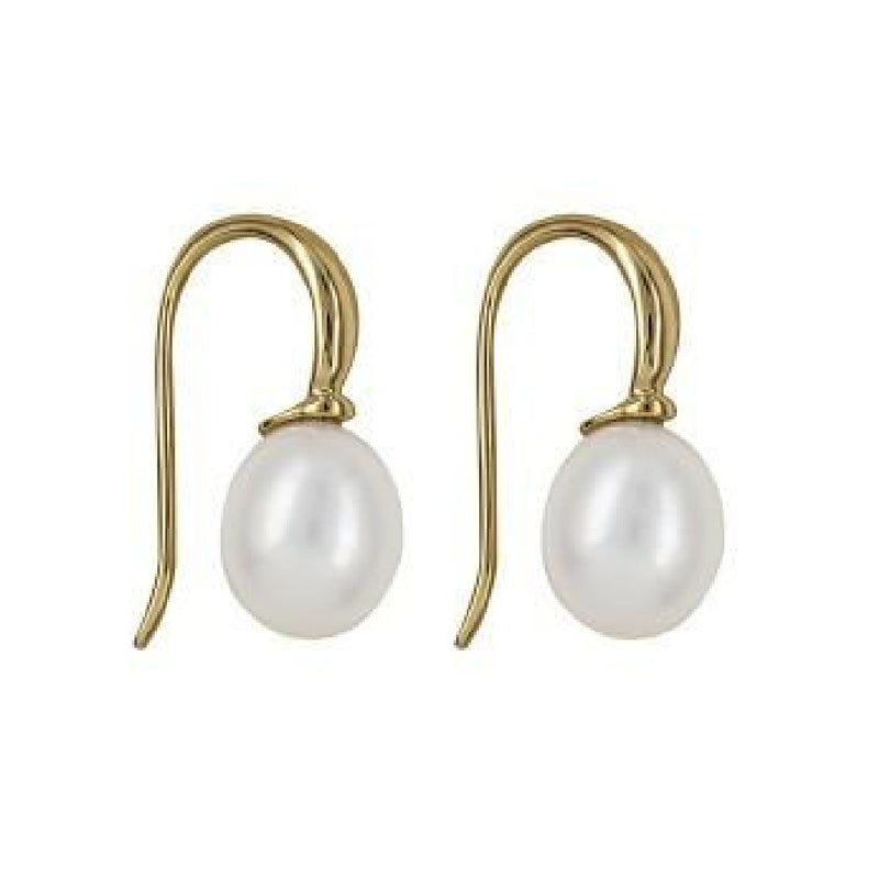 Elaine - Pearl Drop 9ct Gold - LeighFortington